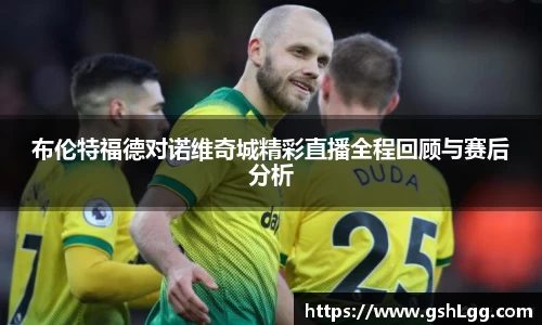 布伦特福德对诺维奇城精彩直播全程回顾与赛后分析